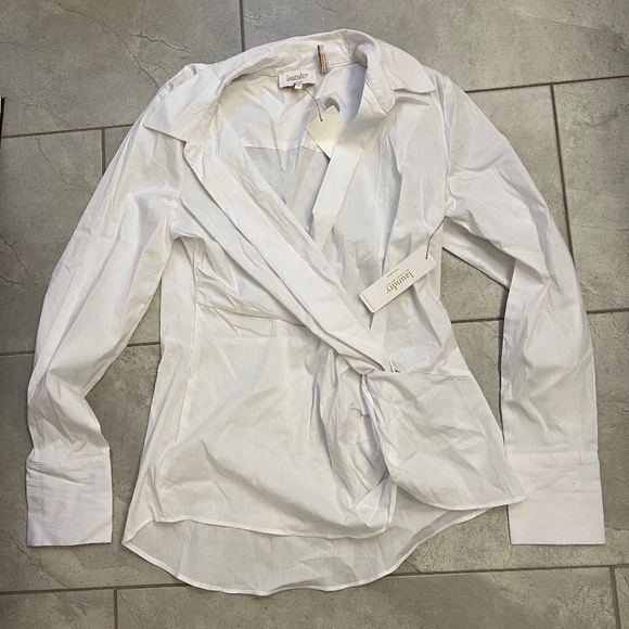 Laundry by Shelli Segal white blouse - Picture 1 of 6